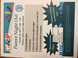 Parent Night at MVJHS 10-25
