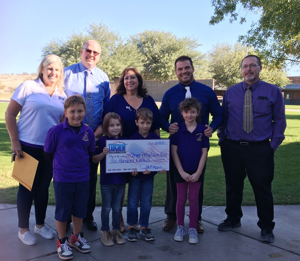 Arts in Mohave Valley Schools Receive Donation