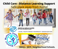 Child Care During Distance Learning - https://forms.gle/ZVXmwF3KKoXUyENVA