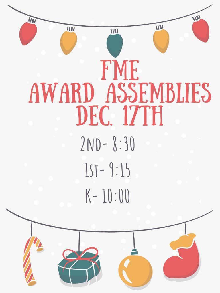 Dec Award Assemblies